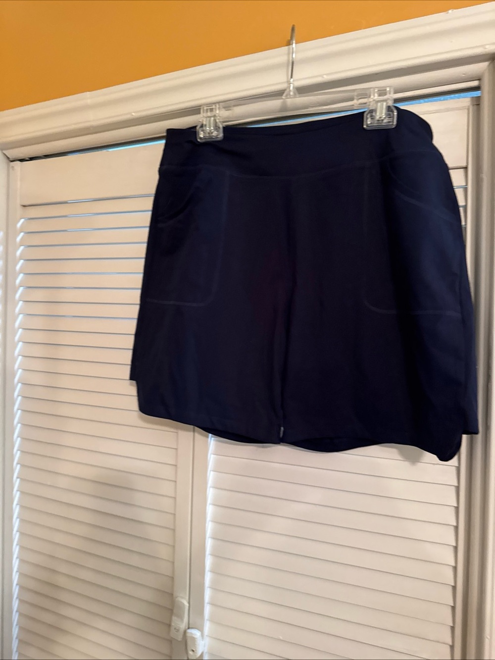 Lands' End Navy Athletic Short size 1X